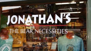 Jonathans Store Sign